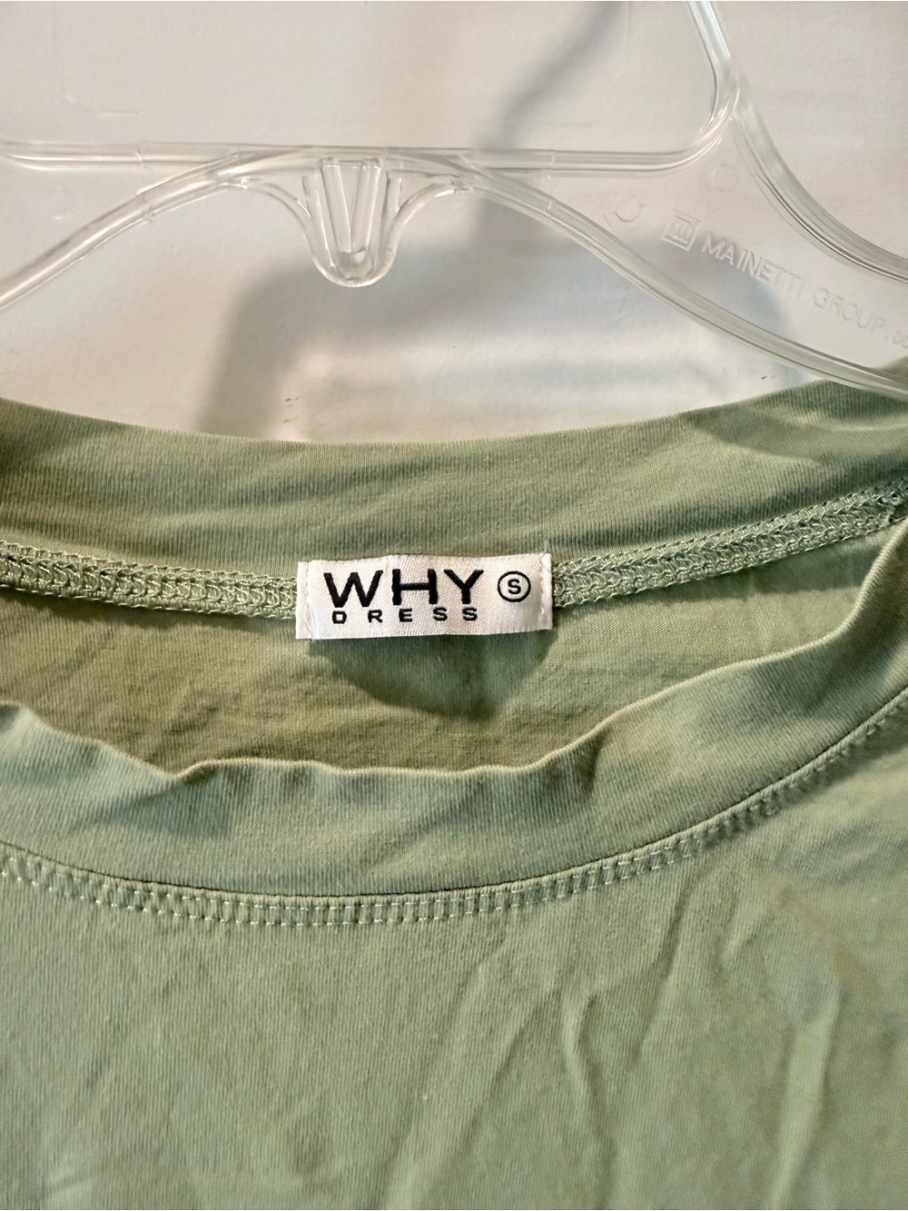 Pale Green Graphic Tee with Fashion Illustration - Picture 2 of 4
